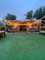 رواق شفاف خيمة 8x5