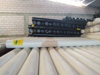 شراع بلوثلين ابيض 2*50 متر 300 جرام