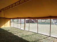 رواق شفاف خيمة 6x4 متر