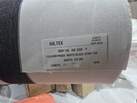 قماش هندي ابيض مخطط 2*50 متر 600 جرام