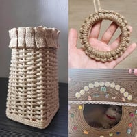 حبال خيش طبيعي 1 مل 180 جرام