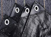 شراع اسود هندي ضد الماء 200 جرام المقاس بالمتر