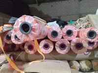 بي في سي PVC صيني برتقالي 3.7*45 متر 650 جرام