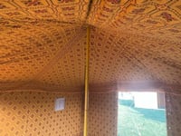 خيام النجوم واجهه شفاف 4*4 يارد 3 غاظ سماكه 30 مل