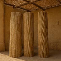 خيزران طبيعي باكستاني 2.5*6 متر