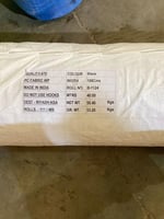 قماش هندي اسود 1.88*50متر 670 جرام