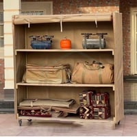 دولاب العزبه 3 رف مقاس 2 × 2 متر عمق 70 سم