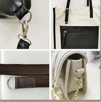 حلق حديد حرف D مقاس 2.5 سم شد 100حبه