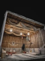 حصير سعف 1.20*6 متر