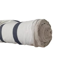 قماش مخطط ابيض 26 ملي 2*50 متر