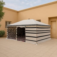 خيمه هيكل ملكيه 3*3 واجهه شفاف 3 غاظ