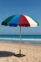 مضلة مدوره ملونه تايلندي 2*2 متر