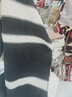 قماش بيت شعر مخطط المتر مربع