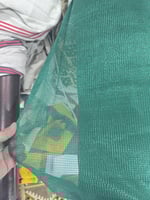 شبك ظل كوري اخضر 4*50متر 160 جرام 80%