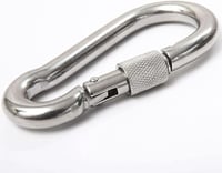 خطاف لاصق من الستانلس ستيل مع قفل صامولة من يووين....