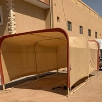 مضلة سيارة كوري 3*6 متر ارتفاع 2.5 متر