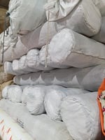 قماش باكستاني ابيض 18 مل 2*50 متر