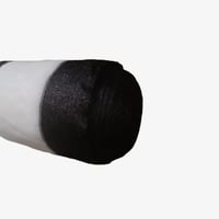 شبك ظل مخطط ابيض واسود 150 جرام 2*50 متر 90%