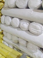 قماش باكستاني ابيض 18 مل 2*50 متر