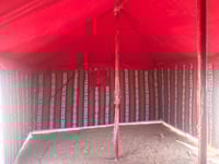 خيمة باكستانية 5x8 يارد 3 غاظ 30 مل