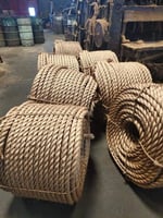 حبال خيش 100 يارده جميع المقاسات