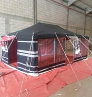 خيام النجوم واجهه شفاف 3 غاظ سماكه 30 مل