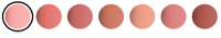 Pink Glow - sheer pale pink