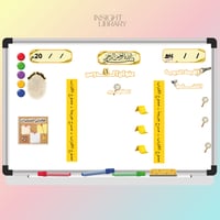 بطاقات سبورية مسرح جريمة