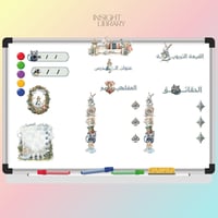 بطاقات سبورة أليس في بلاد العجائب