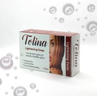 تولينا صابون لتفتيح البشرة وازالة خلايا الجلد المي...
