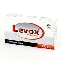 ليفوكس 750 مجم 5 اقراص