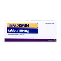 تينورمين 100 مجم، في حالات الضغط المرتفع - 14 قرص