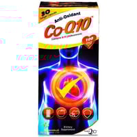 كو كيو 10 كوانزيم 100 مجم مكمل غذائي - 30 كبسولة