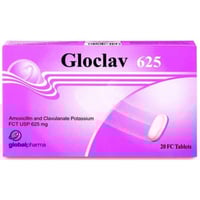 جلوكلاف 625 مجم 20 قرص