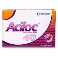 اسيلوك 40 مجم، يقلل من حموضة المعدة، ويخفف أعراض ح...