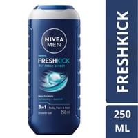 شامبو الاستحمام المنعش من نيفيا للرجال 3 في 1 فريش...