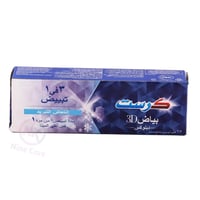 معجون أسنان كرست تبييض بياض ثري دي ديلوكس إنتعاش ا...