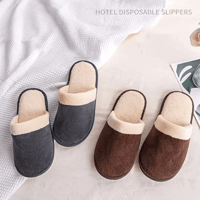 سليبر فندقي فاخر ناعم بطبقة مانعة للانزلاق لون رما...