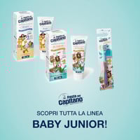 غسول الفم الايطالي من باستا ديل كابيتانو جونيور لل...