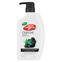 لايف بوي سائل استحمام بالفحم و النعناع 500مل