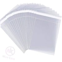 اكياس سيلوفان شفاف بلاصق مقاس 13 في 19 سم عبوة 70...