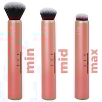 فرشاة مكياج ريل تكنيك 3 في1 كوستوم كومبليكشن بآلية...