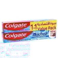 كولجيت معجون اسنان ماكس فريش ببلورات البوردة نعناع...