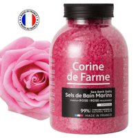 ملح استحمام للبشرة الحساسة | رائحة الورد | لاستحما...