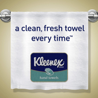 مناشف لليد كلينكس بنية عالية الجودة، عبوة 90 منشفة...