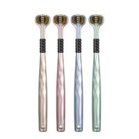 فرشاة الأسنان بشعيرات ناعمة 3D للتنظيف العميق مجمو...