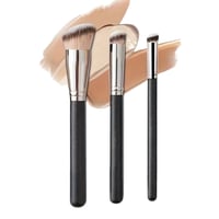 مجموعة فرش مكياج ناعمة احترافية 3 قطع موديل N41520