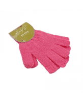 ليفة استحمام متوسطة النعومة وردي