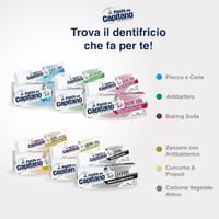 معجون أسنان إيطالي مضاد للجير ومنعش النفس - نكهة ا...