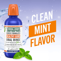 غسول فم ثيرابريث للثة صحية وفم أكثر انتعاشًا مكافح...